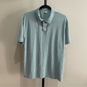 Julian & Mark Blue Green Polo Shirt Size Large